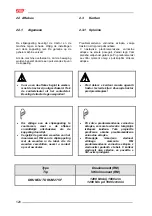 Предварительный просмотр 130 страницы SIP DRUMCUT DRUM 275 F Instruction For Work