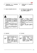 Предварительный просмотр 143 страницы SIP DRUMCUT DRUM 275 F Instruction For Work