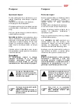 Preview for 9 page of SIP Favorit 234 Instruction For Work