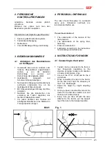 Preview for 29 page of SIP Favorit 234 Instruction For Work