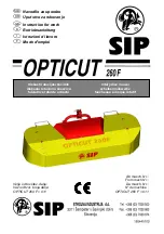 SIP Opticut 260F Instruction For Work preview