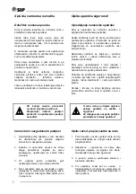 Предварительный просмотр 12 страницы SIP Opticut 260F Instruction For Work