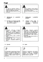 Предварительный просмотр 46 страницы SIP Opticut 260F Instruction For Work