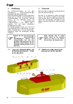 Предварительный просмотр 78 страницы SIP Opticut 260F Instruction For Work