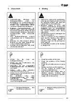 Предварительный просмотр 103 страницы SIP Opticut 260F Instruction For Work