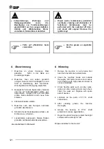 Предварительный просмотр 126 страницы SIP Opticut 260F Instruction For Work