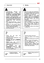 Предварительный просмотр 113 страницы SIP OPTICUT DISC 220 F ALP Instruction For Work