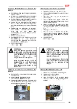 Предварительный просмотр 133 страницы SIP OPTICUT DISC 220 F ALP Instruction For Work