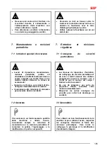 Предварительный просмотр 185 страницы SIP OPTICUT DISC 220 F ALP Instruction For Work