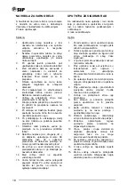 Preview for 22 page of SIP ORION 40R-CL Instruction For Work