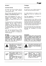 Preview for 3 page of SIP ROTO 135 Instruction For Work