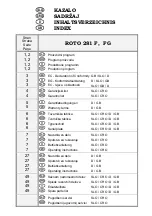 Preview for 2 page of SIP ROTO 251F Instruction For Work