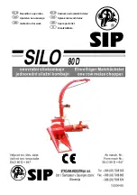 SIP SILO 80 D Manual preview