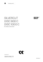 Preview for 46 page of SIP SILVERCUT DISC 1000 C Instruction For Work