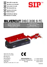 Preview for 1 page of SIP SILVERCUT DISC 300 S Instruction For Work