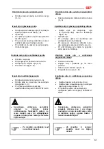 Preview for 75 page of SIP SILVERCUT DISC 300 S Instruction For Work