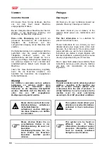 Preview for 80 page of SIP SILVERCUT DISC 300 S Instruction For Work