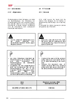 Preview for 104 page of SIP SILVERCUT DISC 300 S Instruction For Work