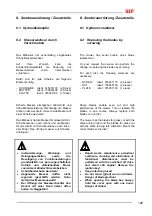 Preview for 143 page of SIP SILVERCUT DISC 300 S Instruction For Work