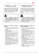 Preview for 197 page of SIP SILVERCUT DISC 300 S Instruction For Work