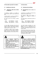 Preview for 209 page of SIP SILVERCUT DISC 300 S Instruction For Work