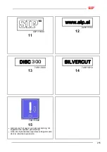 Preview for 229 page of SIP SILVERCUT DISC 300 S Instruction For Work