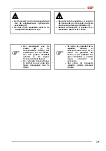 Preview for 245 page of SIP SILVERCUT DISC 300 S Instruction For Work