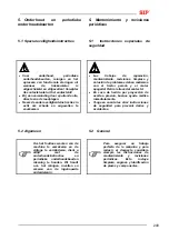 Preview for 257 page of SIP SILVERCUT DISC 300 S Instruction For Work