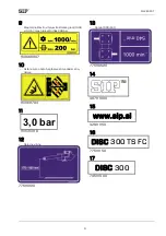 Предварительный просмотр 10 страницы SIP SILVERCUT DISC 300 TS FC Instruction For Work