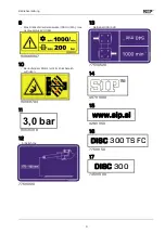 Предварительный просмотр 56 страницы SIP SILVERCUT DISC 300 TS FC Instruction For Work