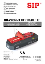 SIP SILVERCUT DISC 340 F FC Instruction For Work предпросмотр