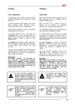 Preview for 151 page of SIP SILVERCUT DISC 340 F FC Instruction For Work