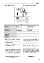 Preview for 219 page of SIP SILVERCUT DISC 340 F FC Instruction For Work