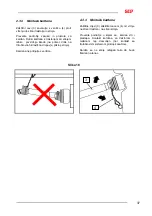 Предварительный просмотр 43 страницы SIP SILVERCUT DISC 900 C Instruction For Work