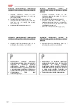 Предварительный просмотр 48 страницы SIP SILVERCUT DISC 900 C Instruction For Work