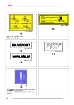 Предварительный просмотр 104 страницы SIP SILVERCUT DISC 900 C Instruction For Work