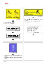 Предварительный просмотр 180 страницы SIP SILVERCUT DISC 900 C Instruction For Work