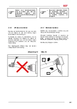 Предварительный просмотр 267 страницы SIP SILVERCUT DISC 900 C Instruction For Work