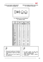 Предварительный просмотр 289 страницы SIP SILVERCUT DISC 900 C Instruction For Work