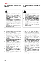 Preview for 198 page of SIP SPIDER 1500/14 T Instruction For Work