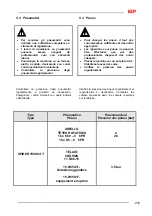 Preview for 225 page of SIP SPIDER 1500/14 T Instruction For Work