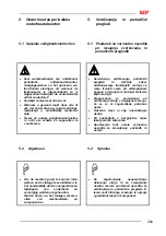 Preview for 297 page of SIP SPIDER 1500/14 T Instruction For Work