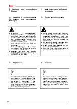 Preview for 84 page of SIP SPIDER 350/4 ALP Instruction For Work