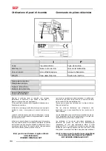 Preview for 94 page of SIP SPIDER 350/4 ALP Instruction For Work