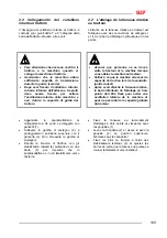 Preview for 113 page of SIP SPIDER 350/4 ALP Instruction For Work