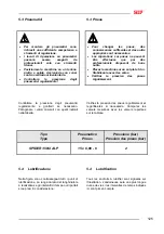 Preview for 129 page of SIP SPIDER 350/4 ALP Instruction For Work