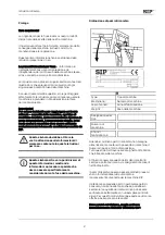 Preview for 112 page of SIP SPIDER 400/4 ALP Instruction For Work