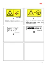 Preview for 71 page of SIP SPIDER 400/4 Instruction For Work