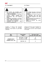 Preview for 160 page of SIP SPIDER 815/8 T Instruction For Work