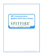 SIP Spitfire S310 User Manual preview